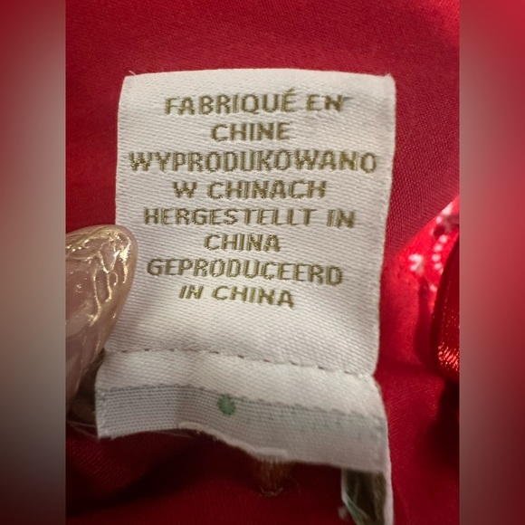 House of Harlow 1969 Red Summer Linen Blend Dress with Floral Pattern size S - Picture 7 of 9